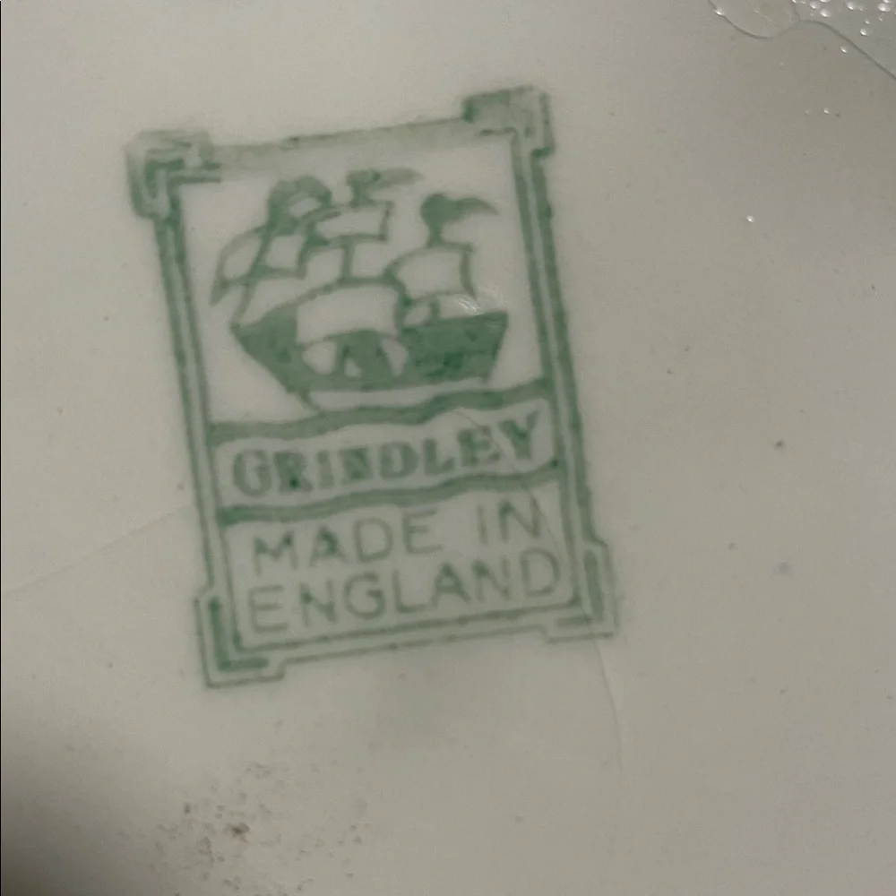 Vintage WH Gribdley Ceramic Serving Dish with Lid